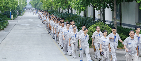 Custom hotel furniture factory with advanced production equipment and modern workshop environment